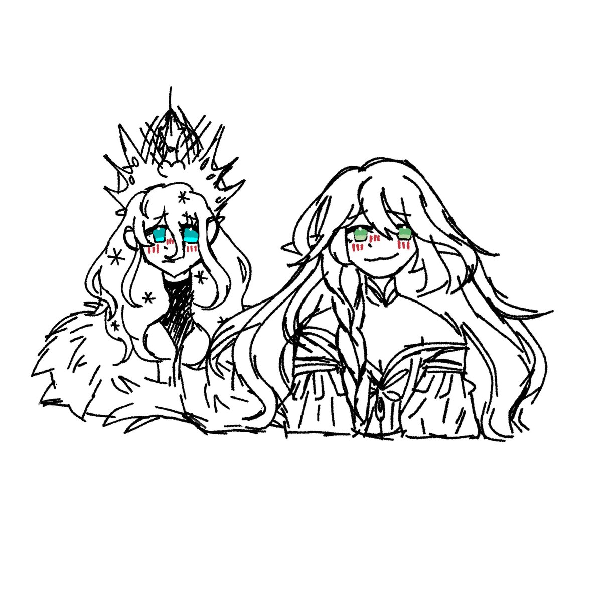 tsardevata's tweet photo. #原神 a timely account dedicated to tsardevata, the romantic ship between the tsaritsa and rukkhadevata! 

art by 🌻 admin. https://t.co/BOT6jgyN5R