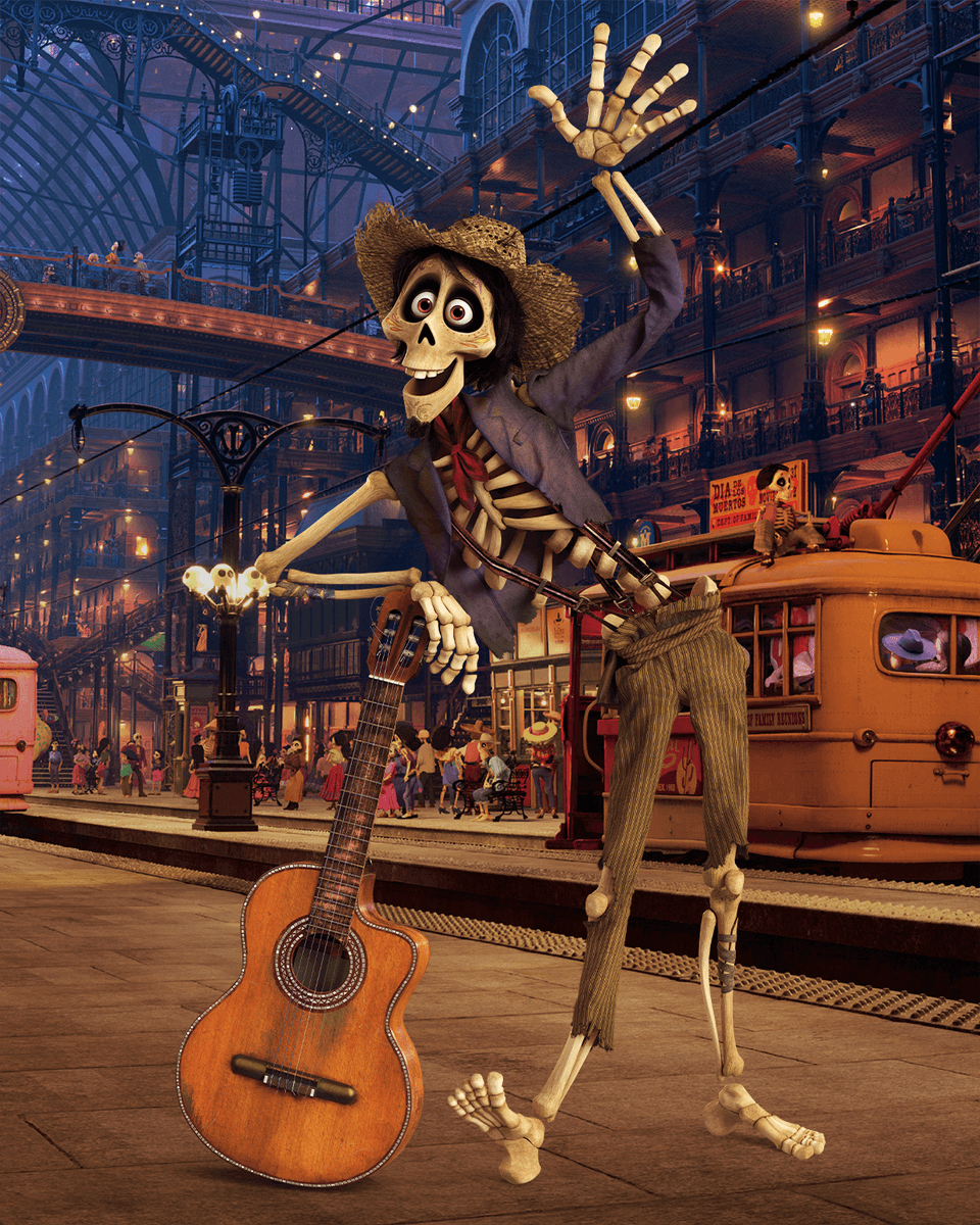 Disney's tweet image. Five years ago today, the world was introduced to Miguel and his wonderful familia. 💕