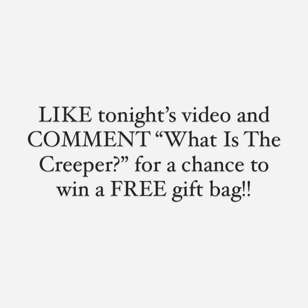 The Paranormal Files on Twitter “WHAT IS THE CREEPER” and