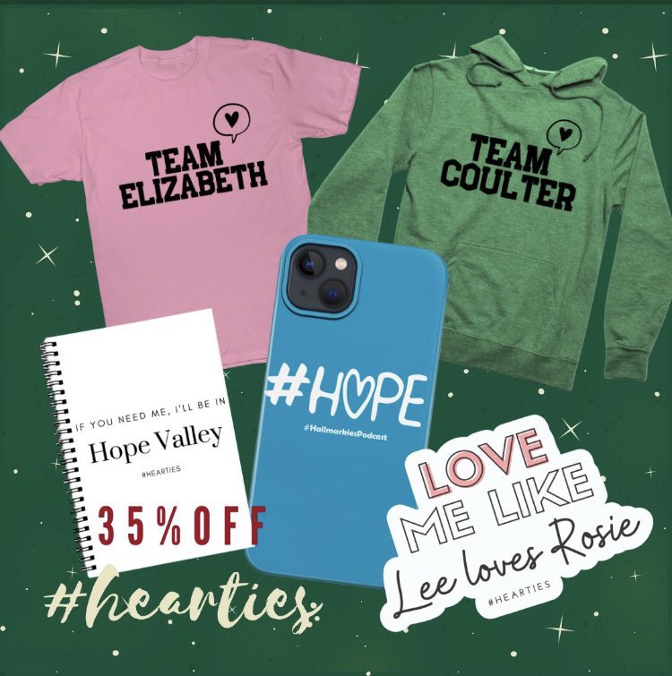 HallmarkiesPod's tweet image. Get all your #hallmarkies #hearties #postsbles inspired gear now. Black Friday sale now! teepublic.com/stores/hallmar…