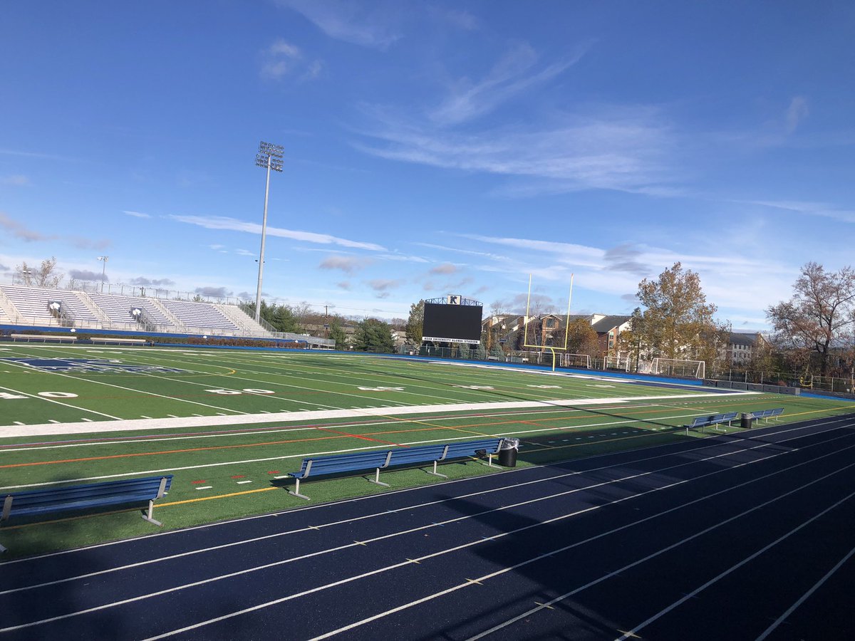 Had a great visit <a href="/KUFootball212/">Kean University Football</a> Thank you <a href="/Coach_Galante/">David C. Galante</a> <a href="/Coach_Kreider/">Matt Kreider</a> for having me. It was great meeting the coaches and touring the facilities with the players.