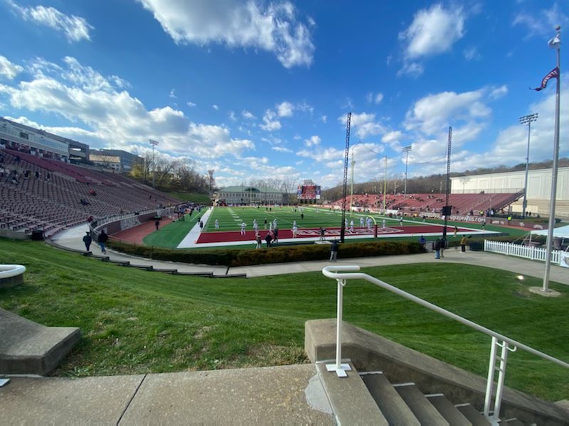 MAndrewz's tweet photo. Thank you @LafColFootball for the game day visit and the wonderful game! Thanks for the opportunity and it was really great meeting the players and staff @CoachTJD @CoachRoeder https://t.co/zIH36UszDz