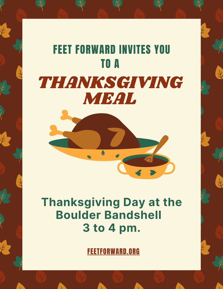 If you are housed, unhoused, broke, struggling, or living large, you are invited. 

If you are so compelled we desperately need hand warmers and tissues - a.co/amYpUvT or donorbox.org/feetforwardboco

Also accepting any functional adult clothing and gear. 
Thanks in advance