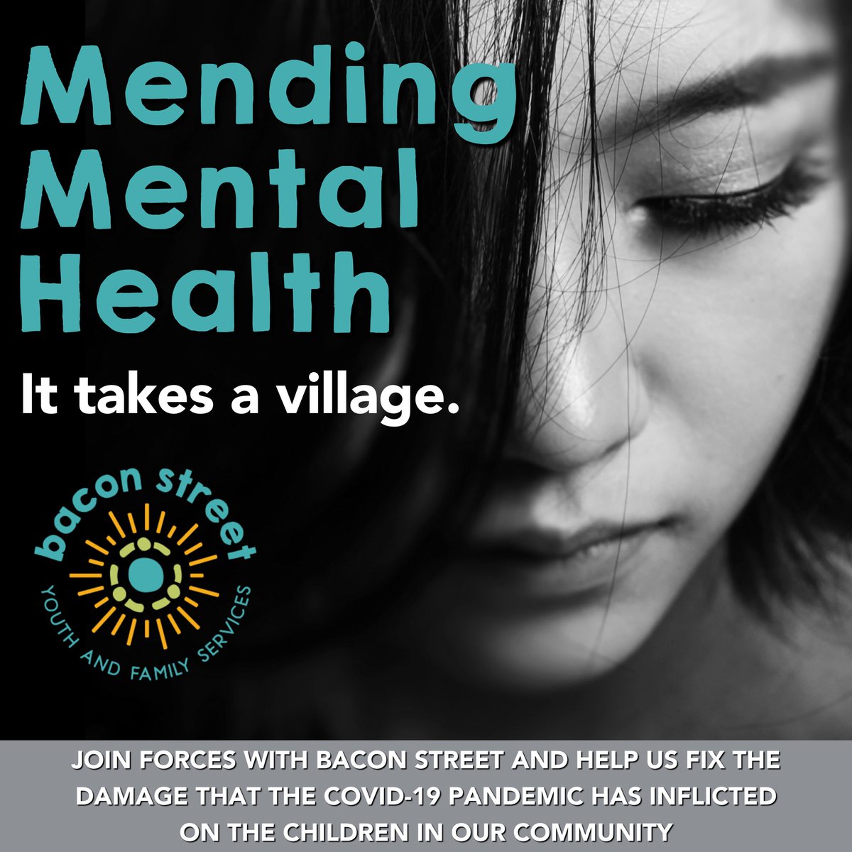 Suicide is now the 2nd leading cause of death for youth ages 10-24 in VA. Statistics show that we lose a young person every 2 days to suicide. It is up to us to change that. Please join us this #GivingTuesday as we work to mend their wounds and build better lives. Link in bio.