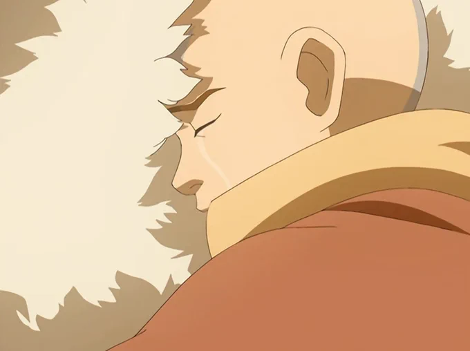 And the inspiration of course, one of the best moments in the show (screencaps from Avatar the Last Airbender) 