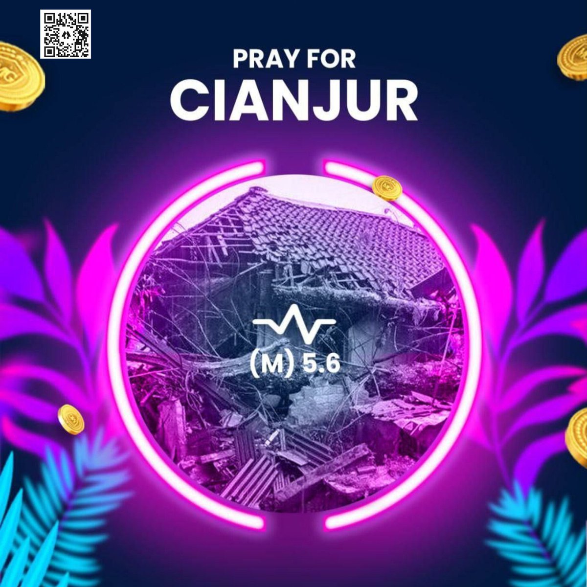 GoldenMiniGold's tweet photo. "PRAY FOR CIANJUR"

Kami segenap keluarga besar MiniGold Indonesia turut berduka atas bencana gempa bumi yang terjadi di Cianjur, Jawa Barat. #PrayForCianjur

Mari mengheningkan cipta sejenak, dan berdoa untuk para korban gempa yang terjadi di Cianjur, Jawa Barat. https://t.co/re2eefX7z3
