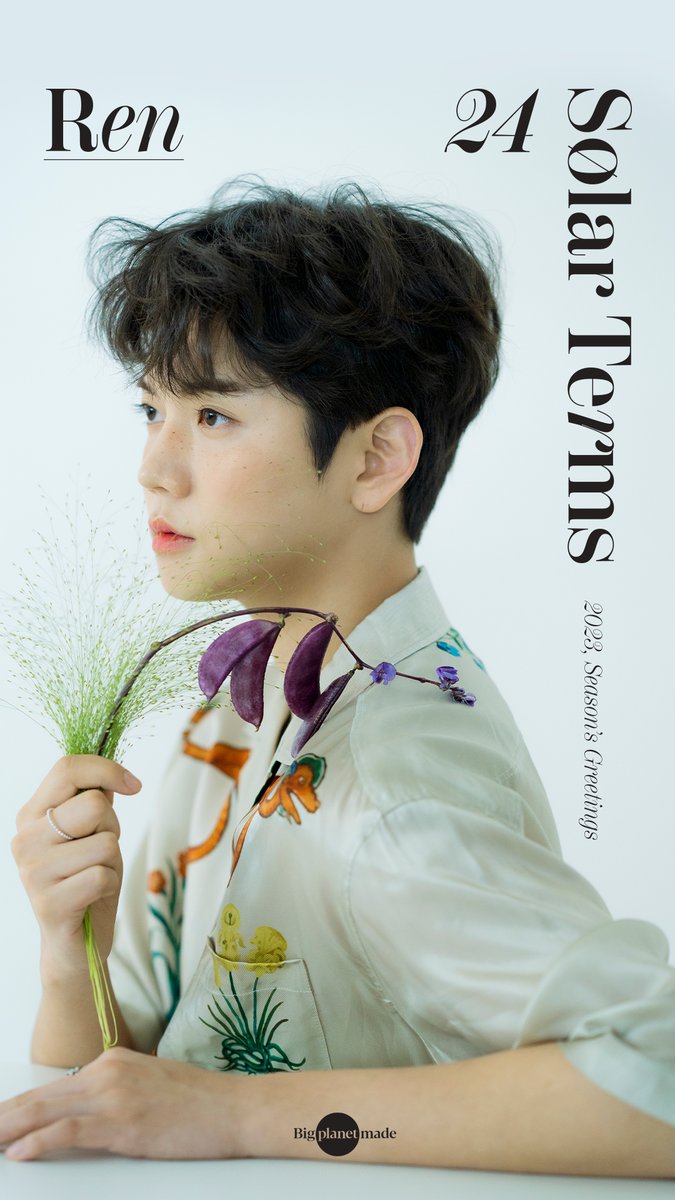 REN_BPM's tweet photo. REN 2023 SEASON'S GREETINGS
[24 Solar Terms]

Concept Photo 3 Behind

☀Pre-Order☀ 
2022. 11. 14. 2PM ~
2022. 12. 09. 11:59PM

#렌 #REN #최민기 #CHOIMINGI
#24_Solar_Terms https://t.co/zPTrhfdqSk