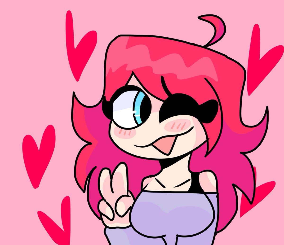 PilsonMelissa's tweet image. Drawing Fangirls for Twitter #13
#skyfangirl #fnffangirl