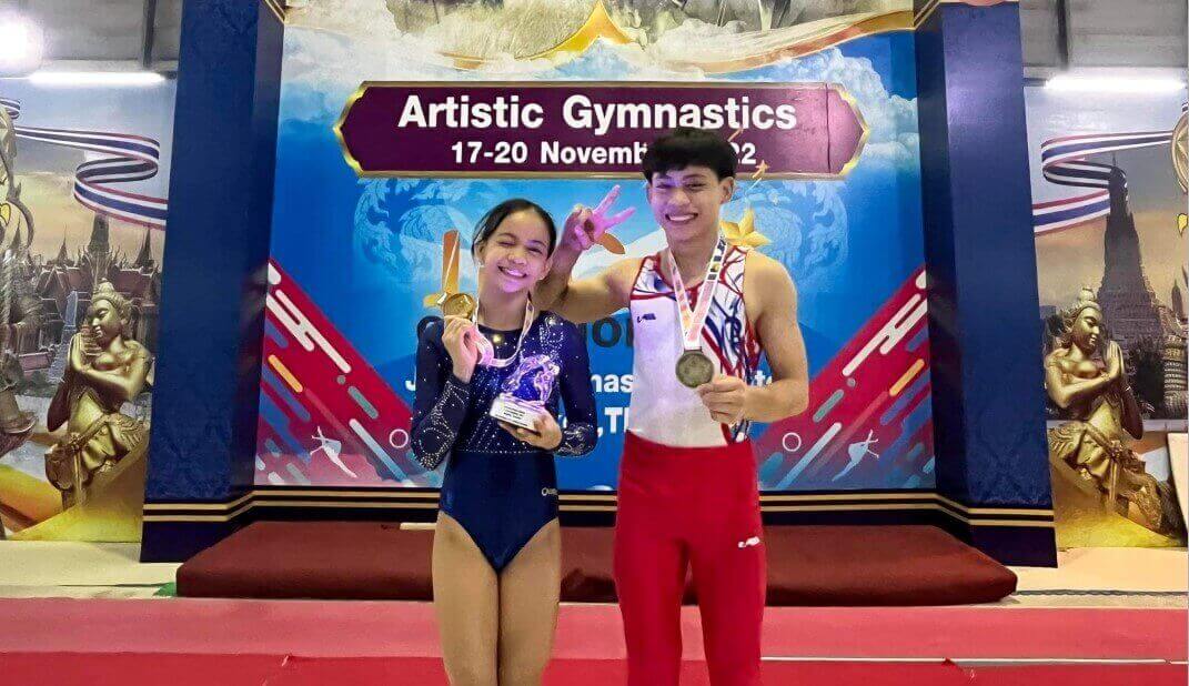GoodNewsPinas_'s tweet photo. Philippines' Yulo siblings win gold at Gymnastics Stars Championships Thailand #Filipinogymnastics #GOODSPORT STORY by @euphemia_ism
https://t.co/Rp0IJ9TWuo https://t.co/mcumkpAJt4