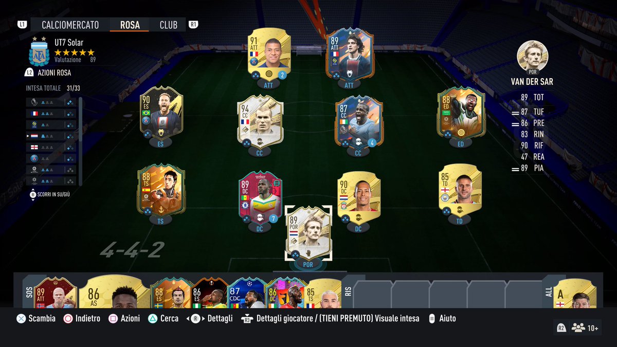 Team for ECL is ready🫶🏽