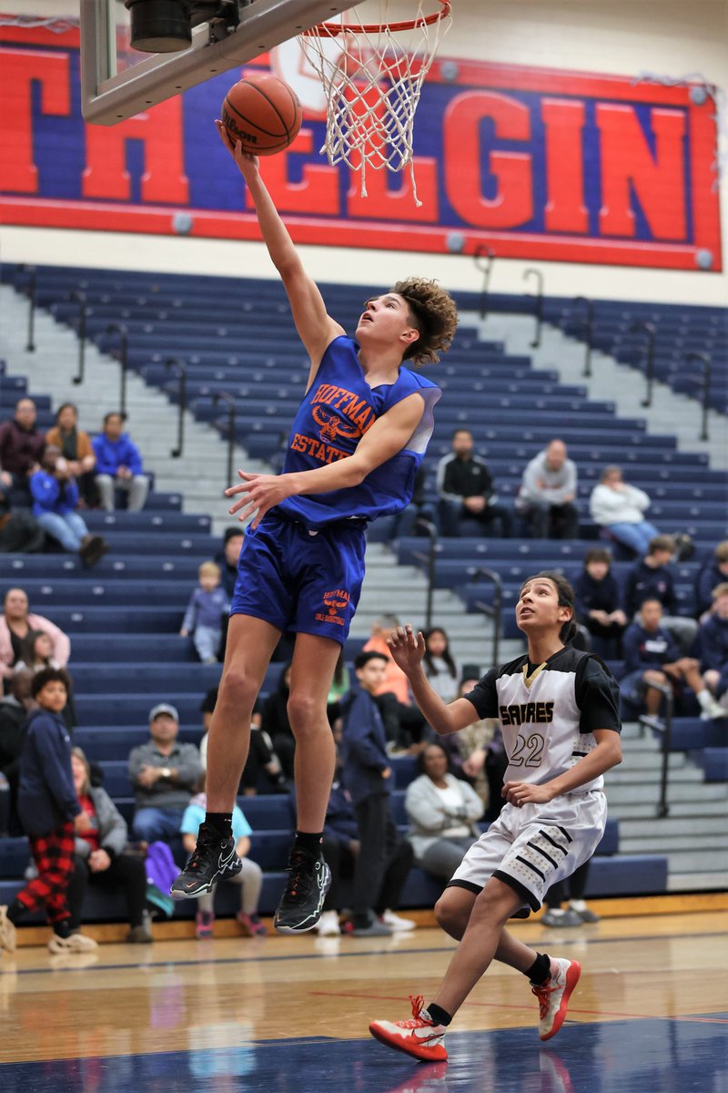 <a href="/HEHSbball/">Hoffman Estates Basketball</a> <a href="/coachkylethomas/">Kyle Thomas</a>  Freshman boys start the season off with a solid win over Streamwood @ the South Elgin Tournament. Good team effort. #Ubuntu