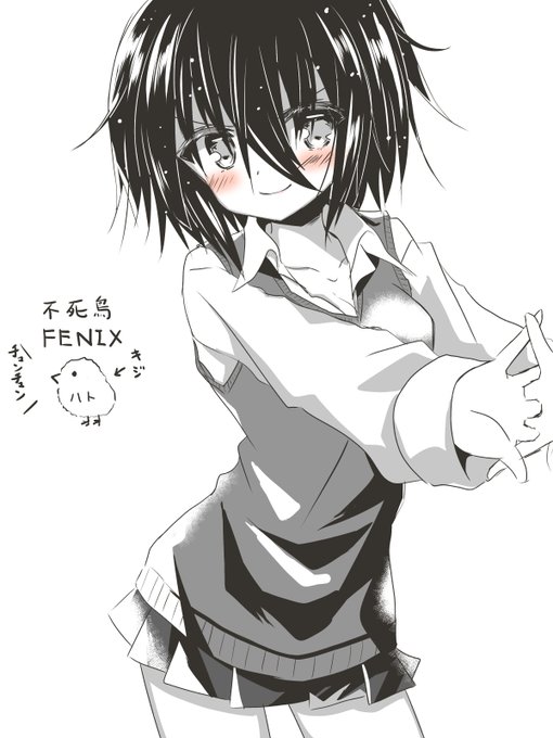 手放しに可愛い女の子を描こうとするとこういう感じになる傾向がありますね('・ω・`) 