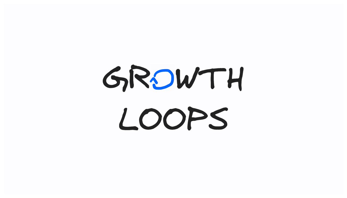 Growth loops are what sets successful founders apart from those who achieve only limited success.

In this thread, you're going to learn:
1. What's a growth loop
2. How you can apply it to your product
3. Examples of growth loops

Keep reading 🧵