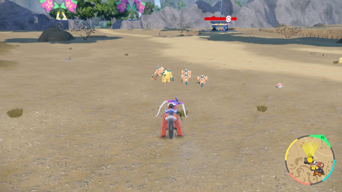 Little bright one in his herd. #PokemonScarletViolet #NintendoSwitch