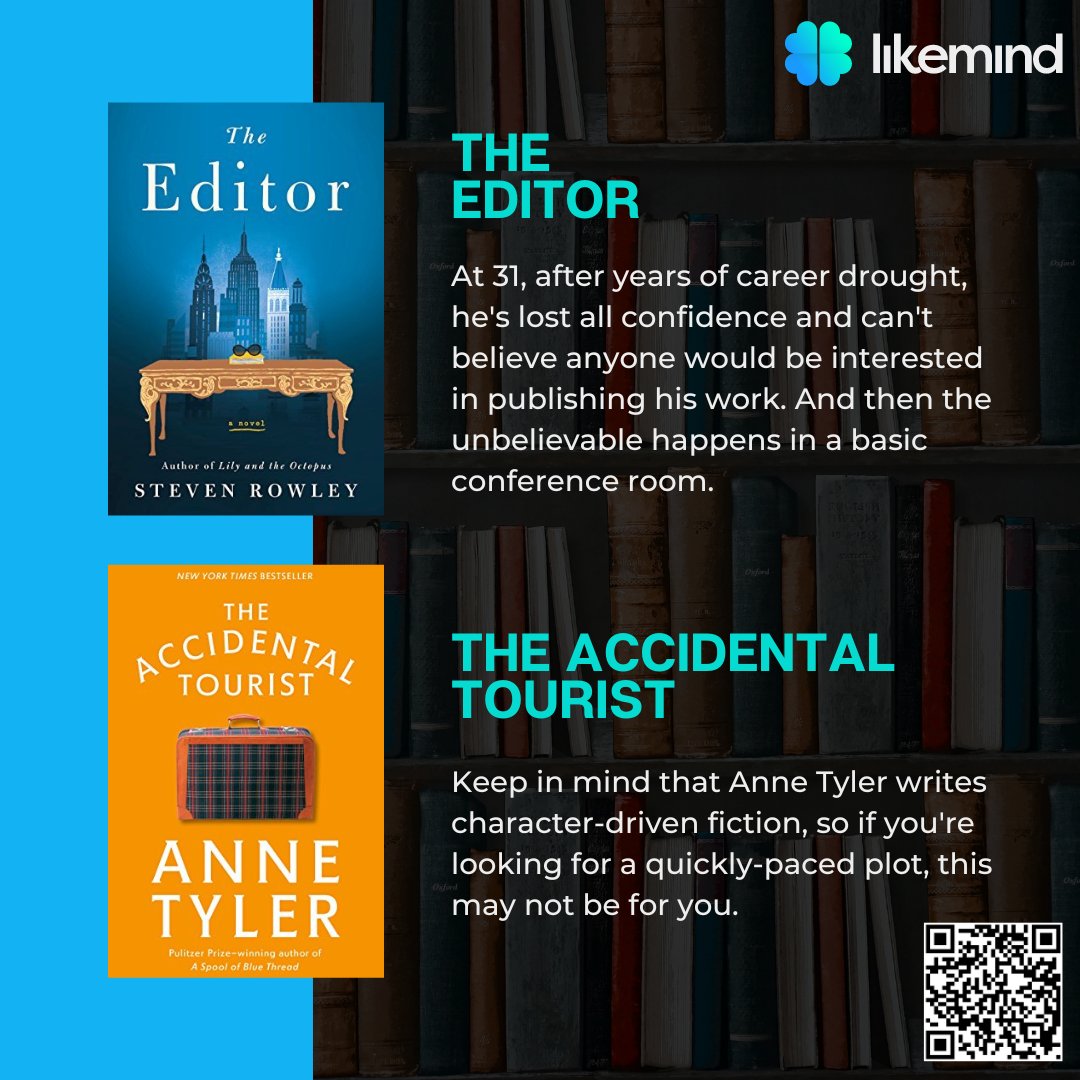 joinlikemind's tweet image. #Thanksgiving is very much a #familyholiday, so it’s the perfect time to share books with those you love! 
After you’ve picked out a #book for yourself, share it with your loved ones and on LikeMind!

Join LikeMind: swiy.co/Likemind

#bookslover #bookstoread #booksarelife