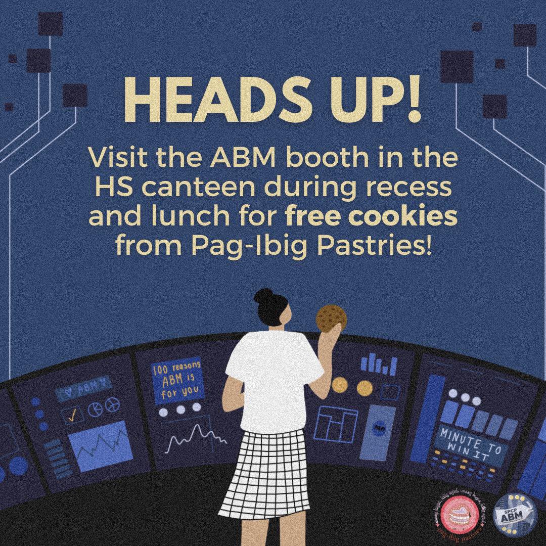 ABM_SPCP's tweet photo. DISCOUNT ALERT ‼️

OH WAIT! Scratch that, the manager called and said that the cookies are FREE! 😎💯

Nothing tastes better than getting a free cookie as a prize ✨ Especially if it is made by yours truly, @pagibigpastries a Paulininan owned store! 🍪💙

#SPCPABM #CPG2023 https://t.co/eW2msdHDkN