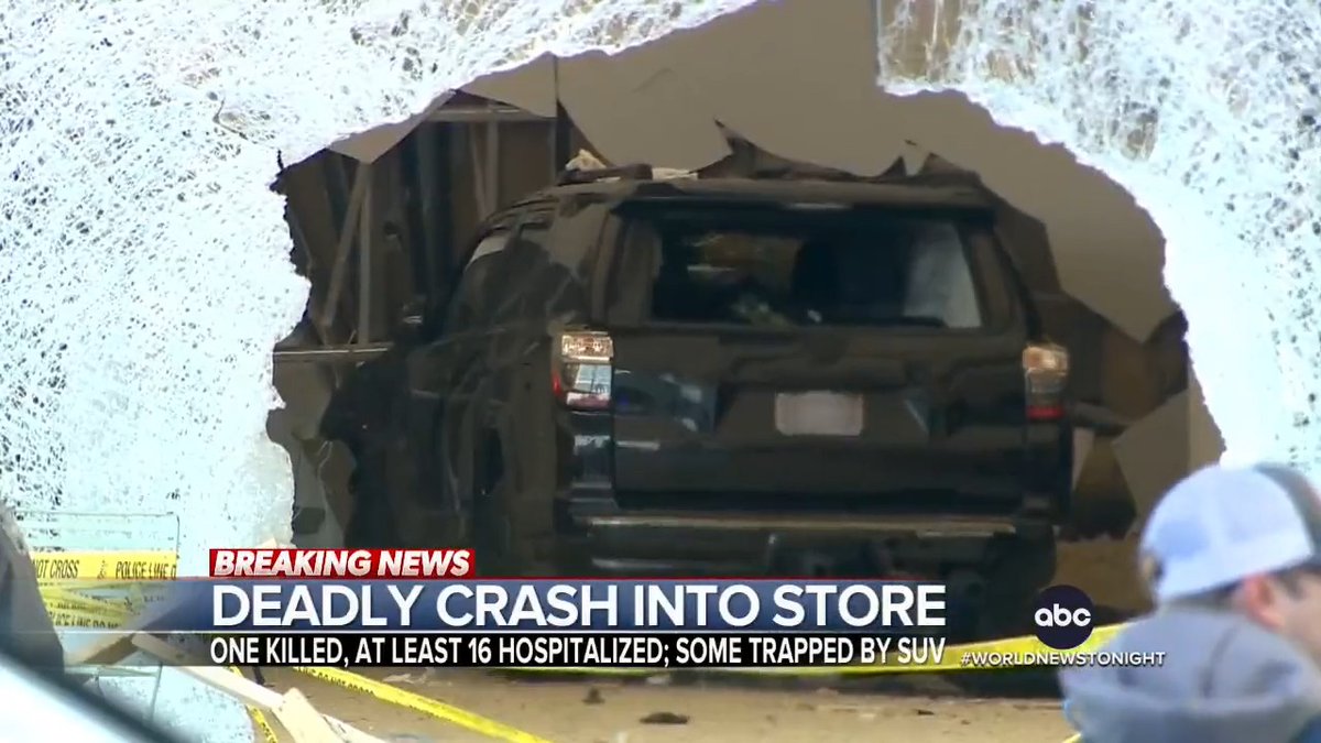 World News Tonight on Twitter "DEADLY CRASH INTO STORE At least one