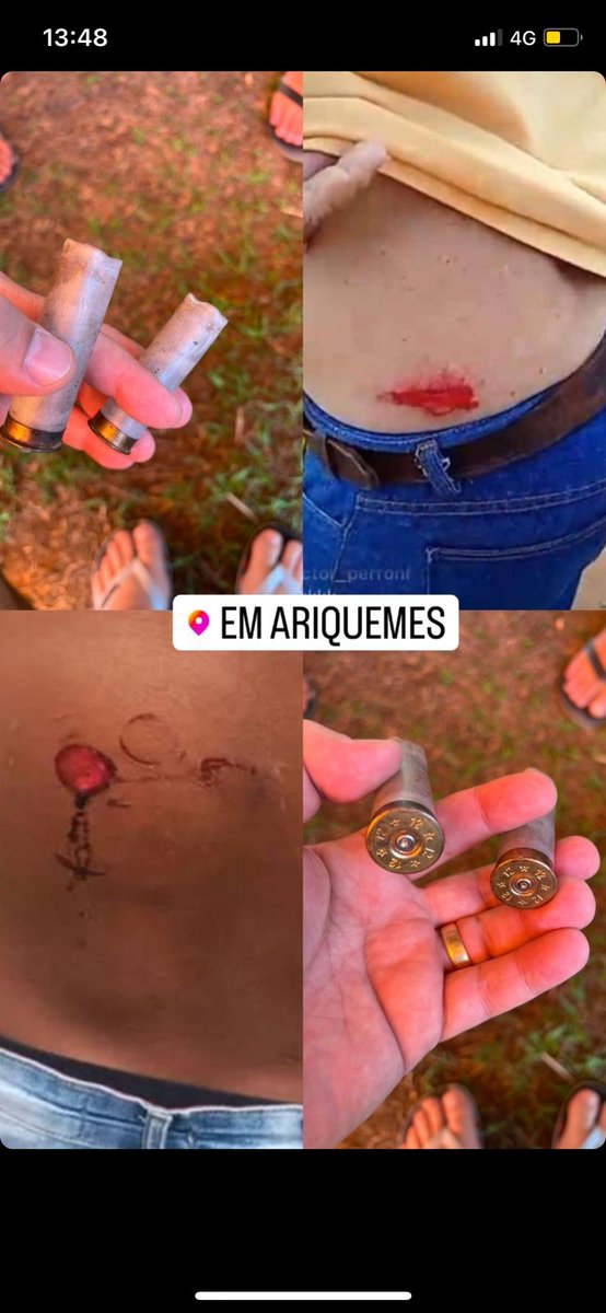 Os baderneiros de Rondônia pedem intervenção militar e depois reclamam quando levam umas balas de borracha no lombo.