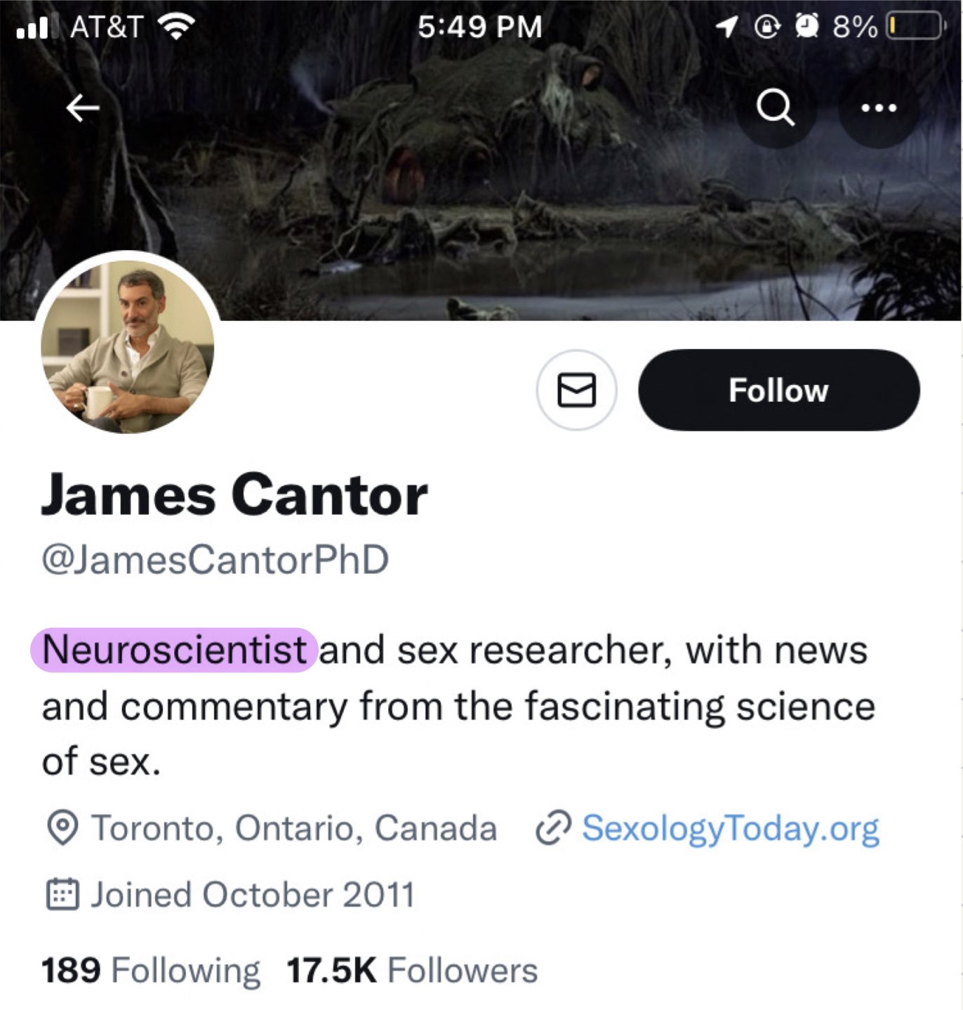 Worms Cited On Twitter Why Is James Cantor Claiming To Be A Neuroscientist Lol 