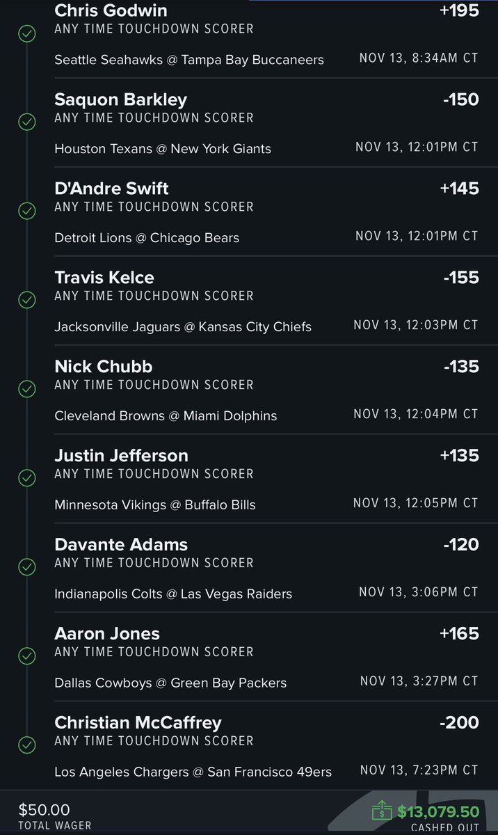 LandotheLayGod's tweet photo. Some of my recent major plays💯🏈
$60 —-> $34,762
#LayGod https://t.co/9jlmCF5FQ1