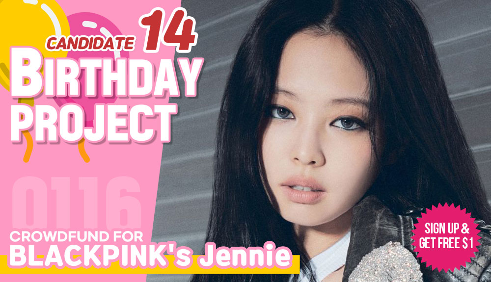 kshortycom's tweet photo. [Candidate 14] #BLACKPINK's #Jennie

❤️Crowdfund a Birthday ad for her!
▶https://t.co/20jKFPPxuD

Idol with the most crowdfunded SARANG POINTS receives additional $500 POINTS which guarantees subway ads

Most Like+RT get additional $100~300 POINTS!

#제니 #김제니 #ジェニ #珍妮 https://t.co/OJynN3C7uf