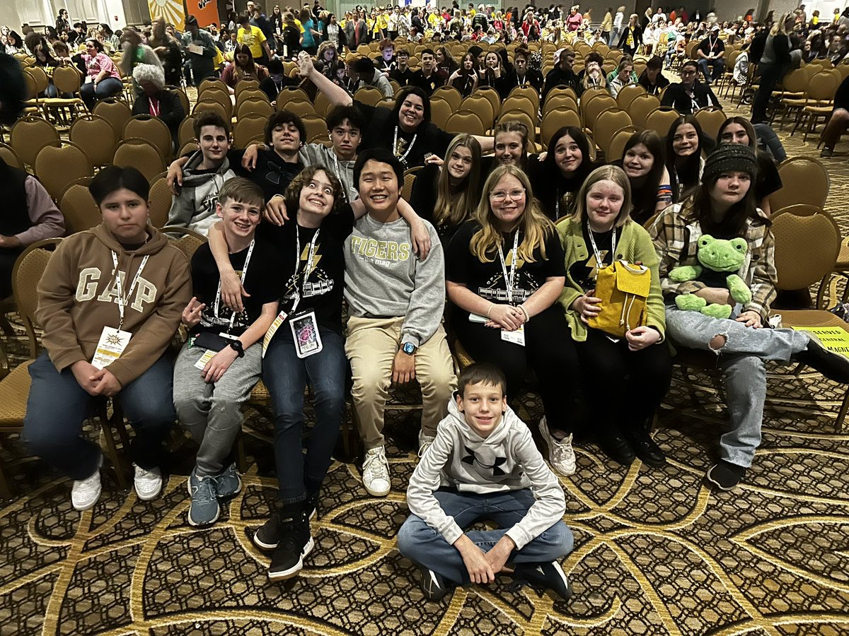 CentralJrBeta's tweet photo. We're here at the Beta general session getting ready to win some awards!!! https://t.co/knj6BUoYvg