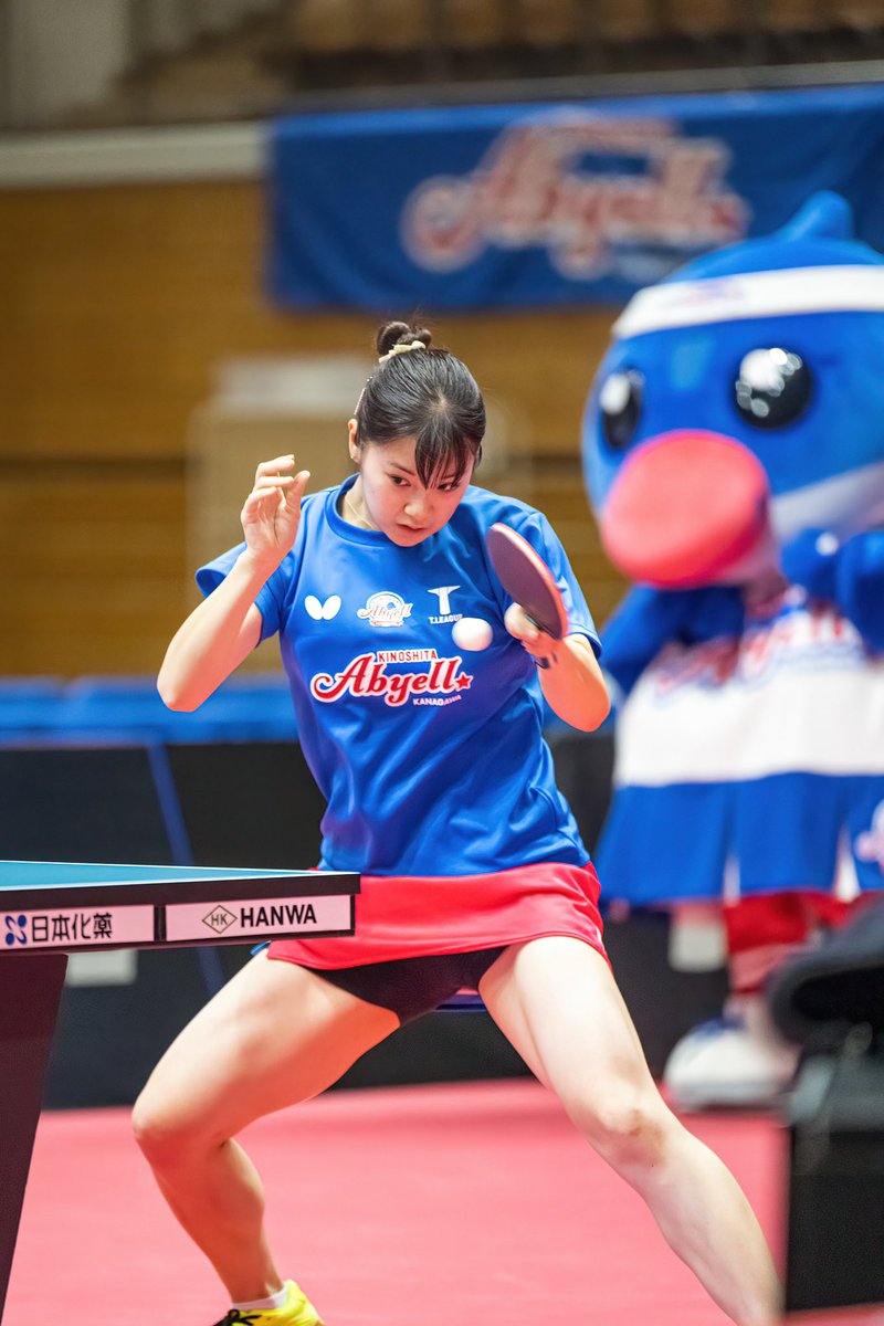 THK_PHOTO's tweet photo. 長崎選手は人気ですね

#Tリーグ
#木下アビエル神奈��
#長崎美柚 選手 https://t.co/EEDh4UlRGE