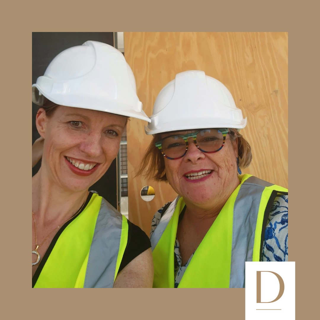 DslLaw's tweet photo. This week we were lucky enough to get our high vis and hard hat on for a site visit of @ozcare's amazing soon to be new village – ‘RENDU TOWERS’. Even in its formative stages, you can see that this is a real game changer. 
 
#dsllaw #retirementliving #RenduTowers https://t.co/mKH8AAV7gw