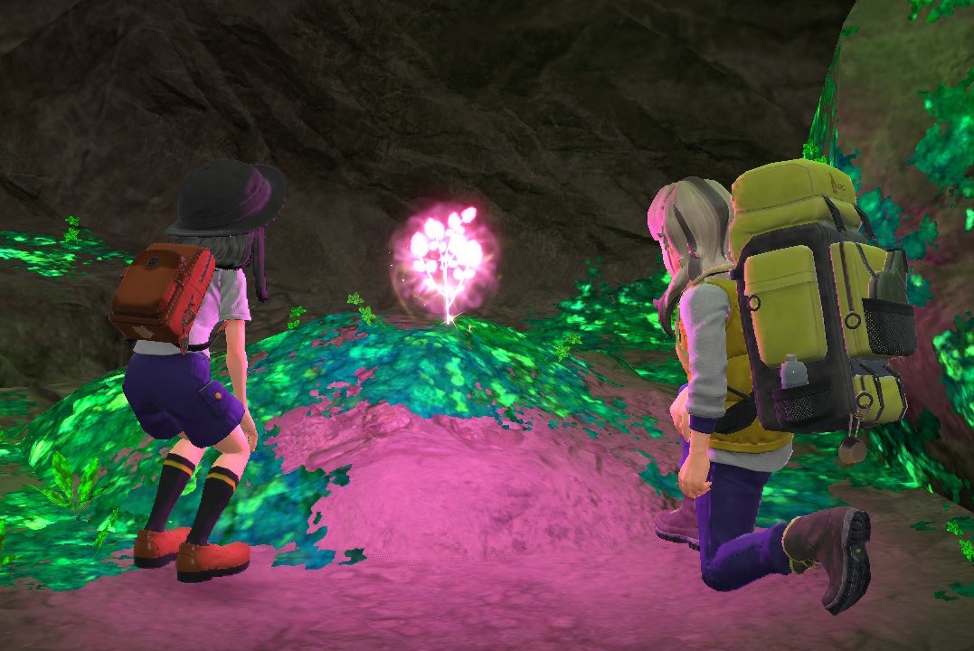 Touyarokii's tweet photo. I just realised that the ‘Herba Mystica’ from Pokemon Scarlet &amp; Violet stands for ‘HM’ which is why you unlock HM moves after beating each Titan 😭 https://t.co/cQUrH2ofTp