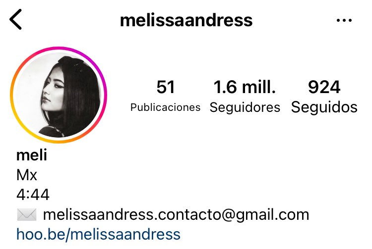 melichartss's tweet photo. — Melipandda superó los 1.6 Millones de seguidores en Instagram !¡ ❤️

           《@melipandda 》 https://t.co/TU6Pysmaeq