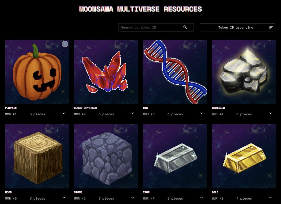 Jabz004's tweet photo. Let’s talk about beta resources (bRSS) that will be on the #ExosamaNetwork
Similar to what @MoonsamaNFT #carnage players have been collecting the past year called alpha resources (aRSS) on #MoonriverNetwork
I can share my experience on collecting these RSS https://t.co/LYL9K6LVJn
