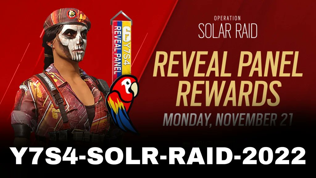 If you missed it you can still get the FREE R6 Cav Twitch drop bundle. Instructions below, works on all platforms.

1. Copy Code: "Y7S4-SOLR-RAID-2022"
2. Paste the code, and redeem here: rainbow6.com/redeem

Live now: twitch.tv/KingGeorge