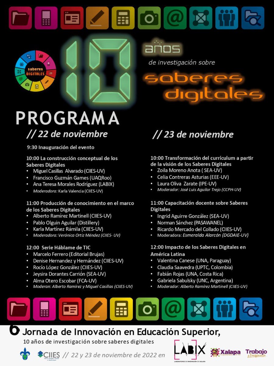 KarlaVgr's tweet photo. Martes 22 de noviembre 9:30hrs tenemos una cita en el LABIX.

¡Todos invitados!  @CIIES_UV  @LABIX_ @LuzioUV https://t.co/FoKhX3FyqS