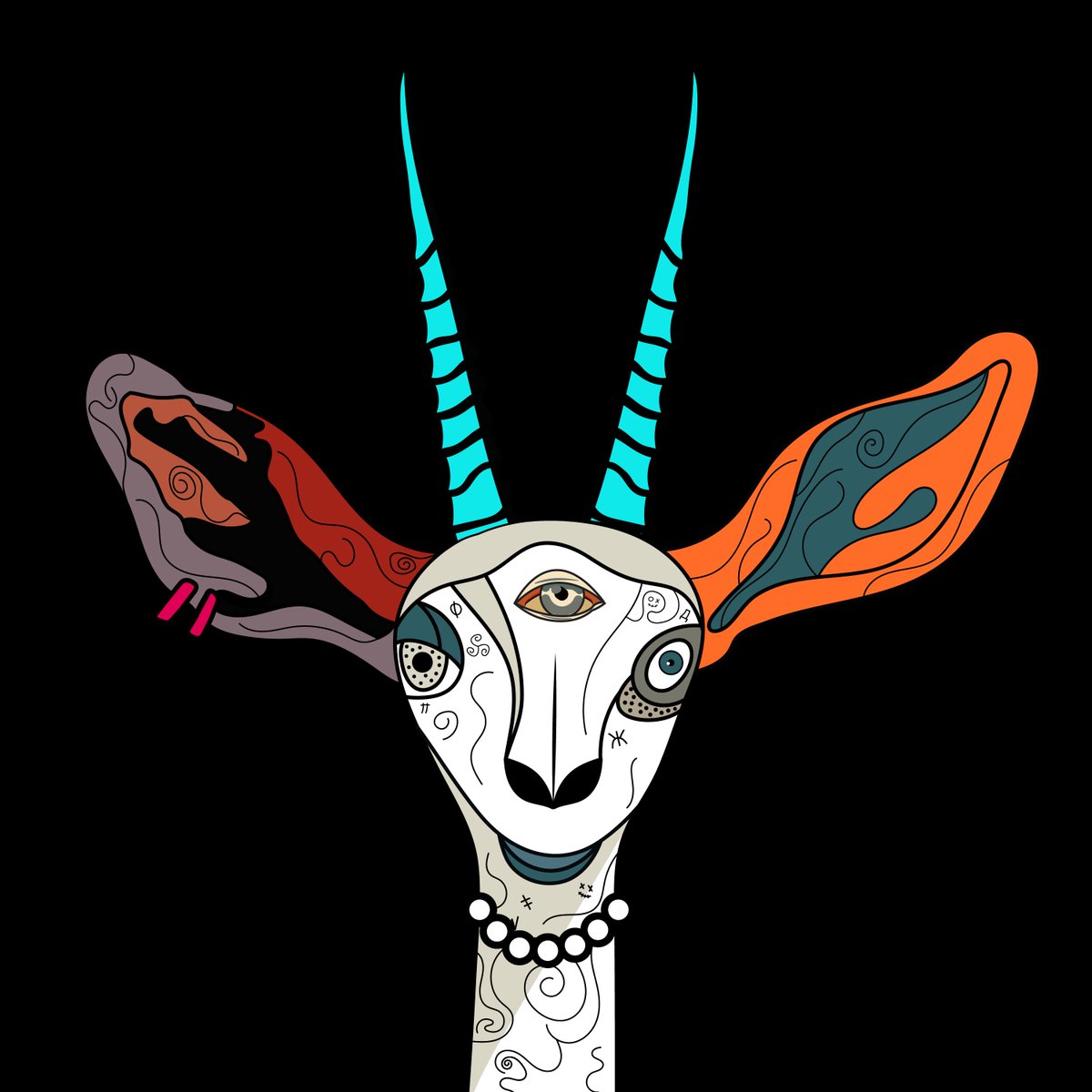 Cursed Deer tweet media