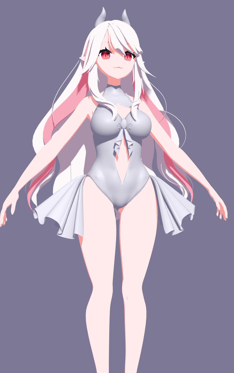 NalitheaVT's tweet photo. Update on my 3D model โบ๏ธ๐
Finally the boys can work on it again! They had to put it on hold because they had too much work in the studio.
It's not done yet but it looks already very good ๐
#vtuber #3Dmodel #vtuber3dmodel https://t.co/7Vb6vHTlCg
