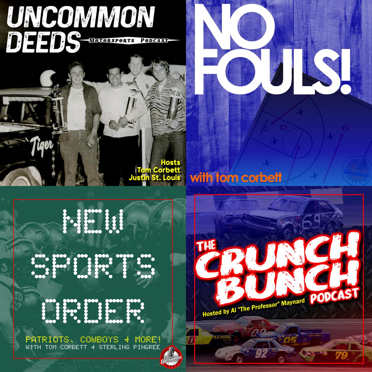 UncommonMediaVT's tweet image. Hello, everyone! You've found the new home for Uncommon Media! Like, Share, and Follow this page to stay up to date on all our projects:
• @UncommonDeeds Podcast 
• New Sports Order 
• No Fouls Podcast 
• The Crunch Bunch Podcast