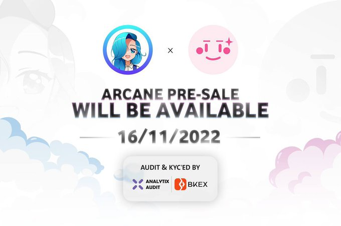 Arcane_Brasil's tweet photo. ☑️A primeira rodada de venda começou no dia 16 de novembro. ⚡️
$ARC está agora disponível para compra neste link: 👉 https://t.co/j5tYDvGP0m 

#PINKSALES #BSC #bscgem #buy https://t.co/eWpkd05oCb