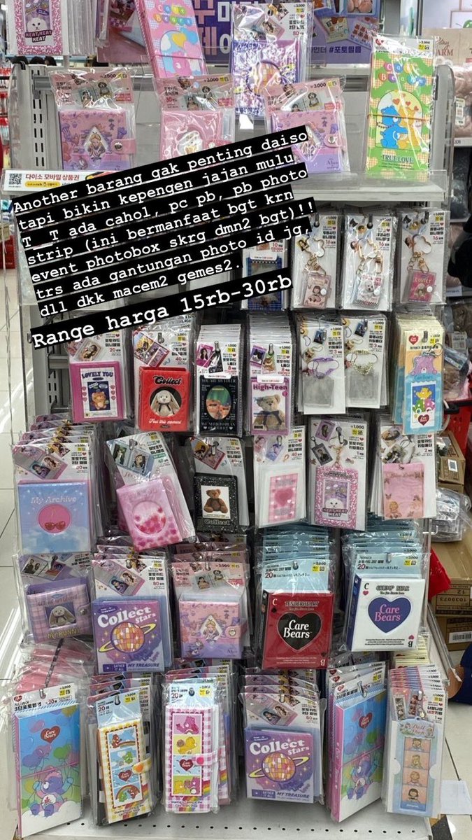 seventhlilac's tweet photo. Guuuys yang mau jastip barang-barang lucu di daiso korea bisa ke aku yah!! Atau follow ig @/seventhchill biasanya aku update di situ barang2nya. Dm aku jg boleh kalo ada yg mau dititip di foto ini. Thank u 💗💜 https://t.co/Uwozql6rpR