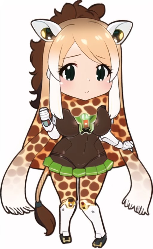 フレンズメカ化してみました。 今回はキリンフレンズです🦒

#けものフレンズ
#NovelAI 