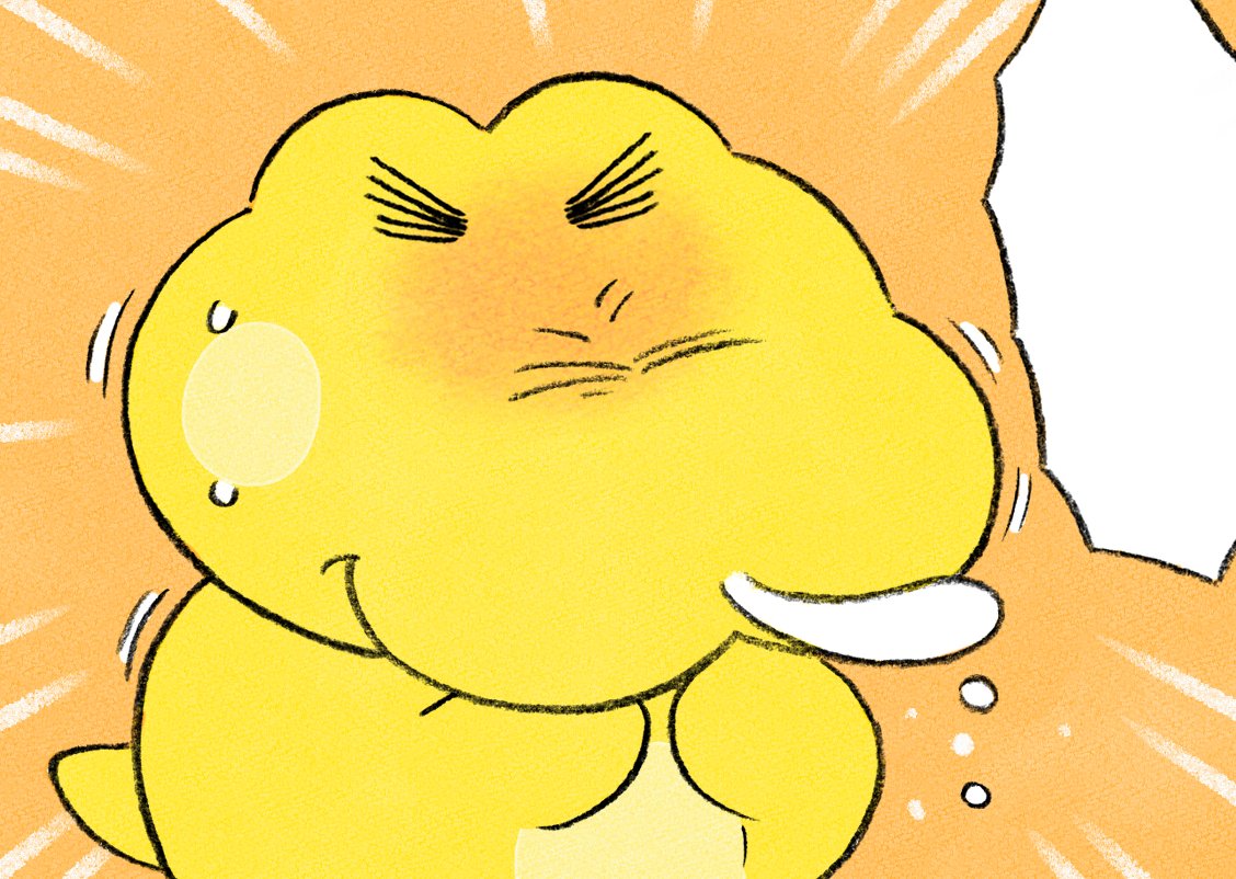 「『がんばれ!コッペパンわに』本日19時頃に更新予定です  」|類🐊コラボカフェ開催中のイラスト