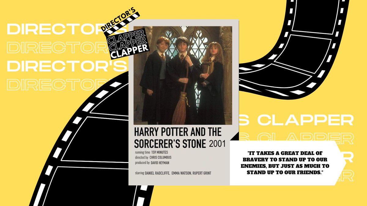 directorsclppr's tweet photo. 5 ICONIC LINES FROM HARRY POTTER MOVIES: A THREAD
THAT'S A WRAP!
#directorsclapper
#movie
#film
#BelleMariano https://t.co/zGuio5hl1x