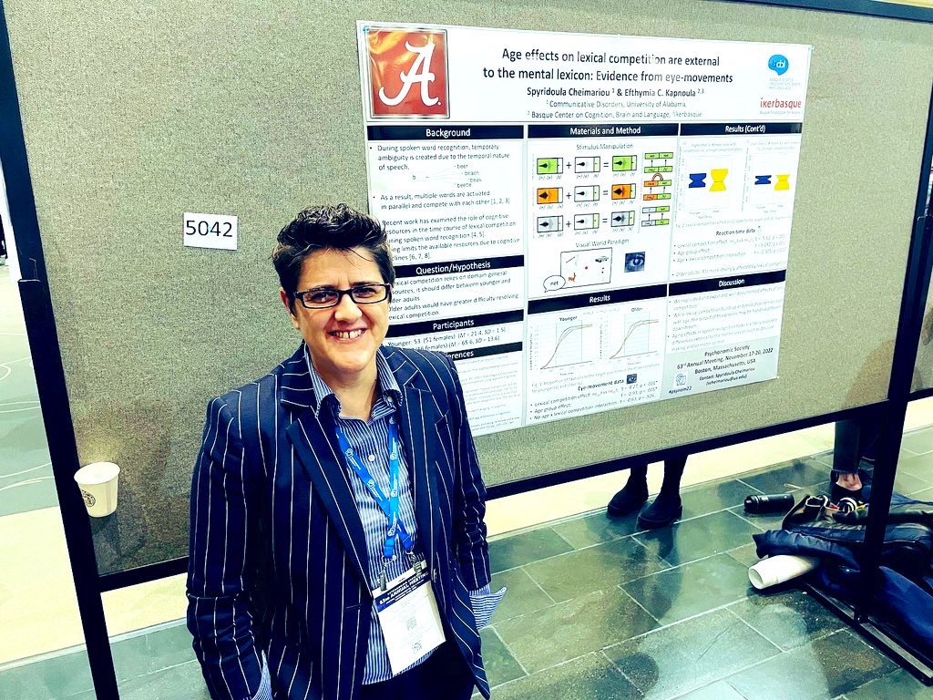 LitsaCheimariou's tweet photo. I had a blast at our poster with @EffieKapnoula at #psynom22 special thanks to @angeliki_altani for making me look so cute in this pic https://t.co/l0u15wkz6v