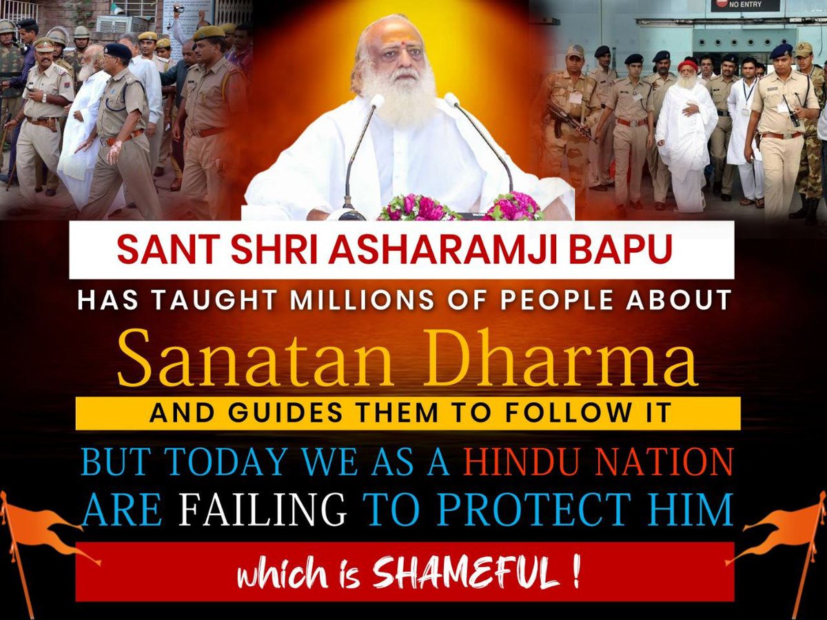 Sant Shri Asharamji Bapu is like an open book; he is stopping the religion-conversion of Hindus from last 56 years, So he has been targeted by the conspirators!!
Foremost Duty Of Hindu Let's Unite for Sanatan Dharma
#जागो_हिंदू