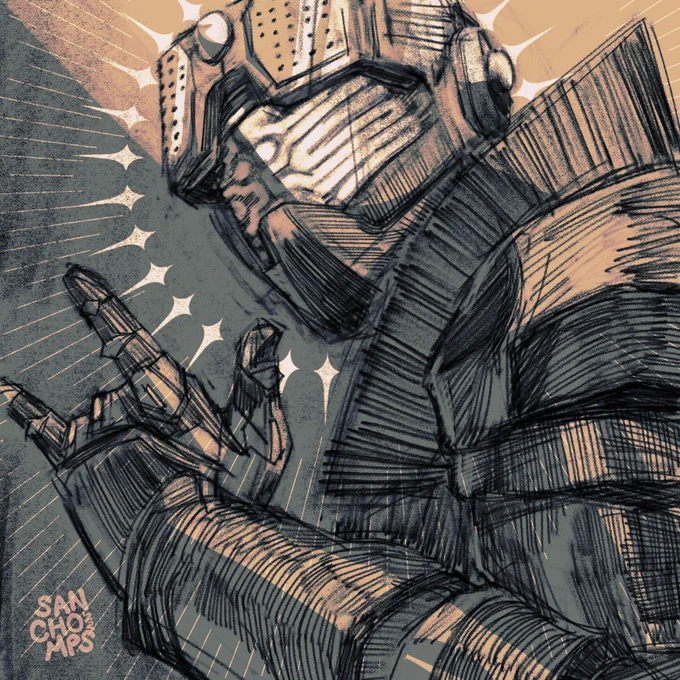 thanks for letting me draw cool as hell armor <3 