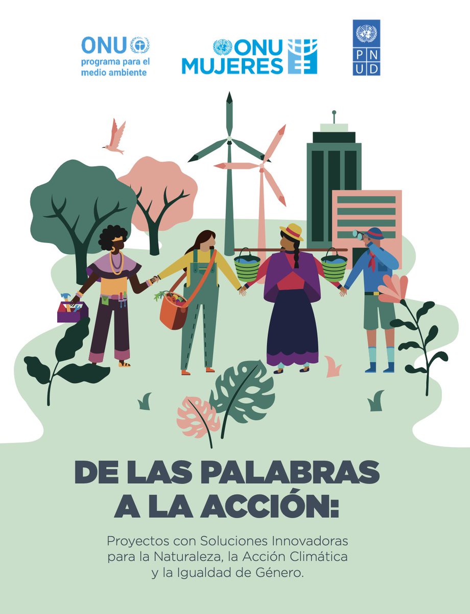 La acción climática no debe excluir a nadie. Conoce la experiencia y recomendaciones de #CityAdapt en la implementación de Soluciones basadas en Naturaleza con enfoque de igualdad de género🌍👩‍👩‍👧‍👧👉: acortar.link/U7V1RU #igualdad #mujeresyniñas #SbN #ciudadessostenibles