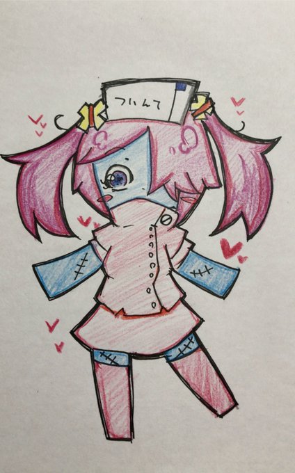 今日いいツインテールの日なんだね
前にアナログで描いたツインテールです子置いとくね 