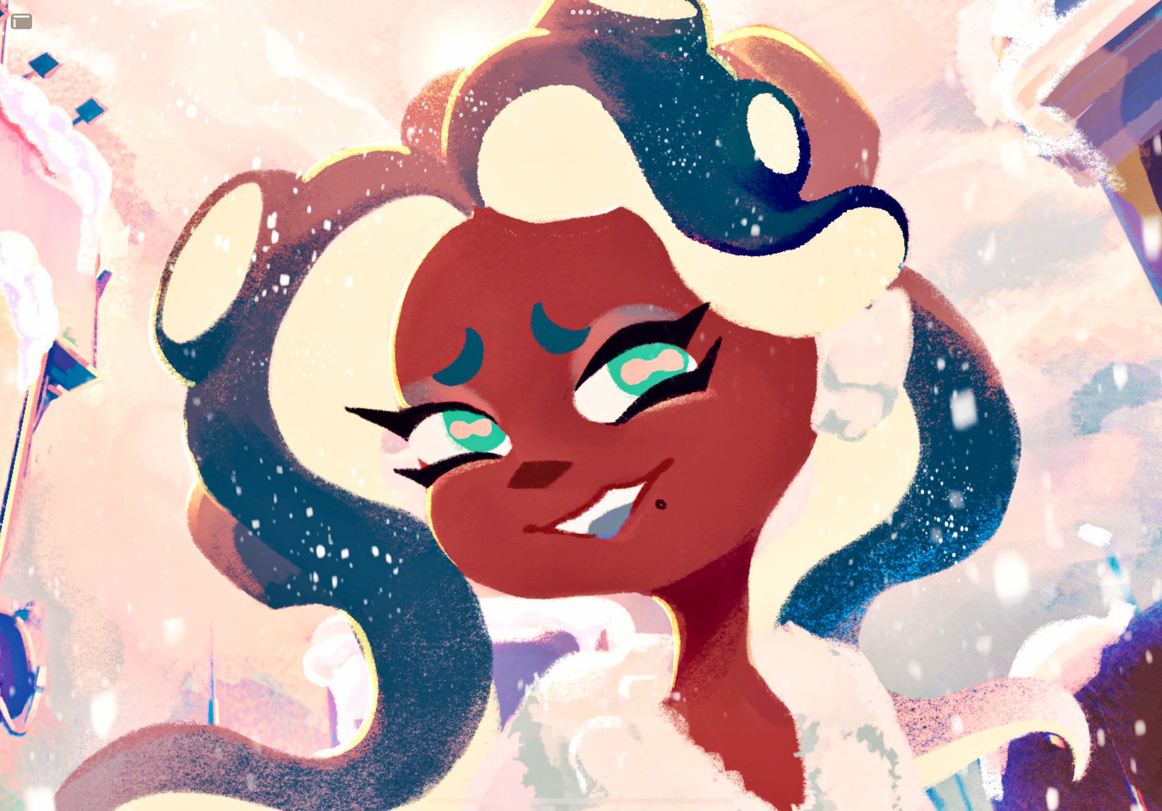 Pufuu 🐡 on Twitter "All I want for Splatoon 3 is Frosty Fest 🧊, art