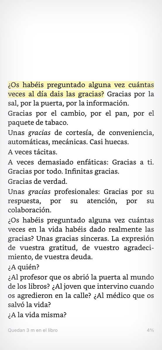 QueLeer's tweet photo. “Las gratitudes”  📖

Delphine de Vigan https://t.co/zdhrFZWkJV