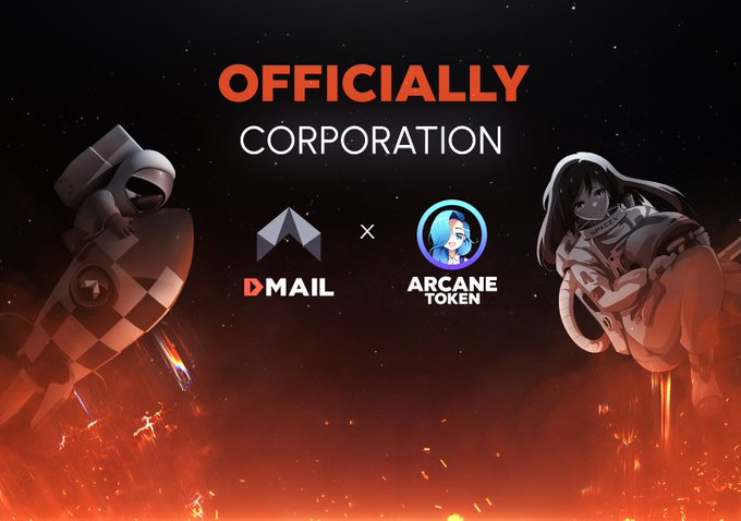 Arcane_Brasil's tweet photo. ✅ Parceria entre @Dmailofficial e @ArcanetokenBNB🤝🏻

Para fornecer um e-mail #Blockchain gratuito para uma conta NFT e #BNB 0,2 ou mais. 🔥🚀

🟢 Link de pré-venda: https://t.co/j5tYDvGhaO

Nota: A raridade da conta depende da quantidade comprada.

#NFTs #gaming #DID #cripto https://t.co/J1Z2b9qgQh