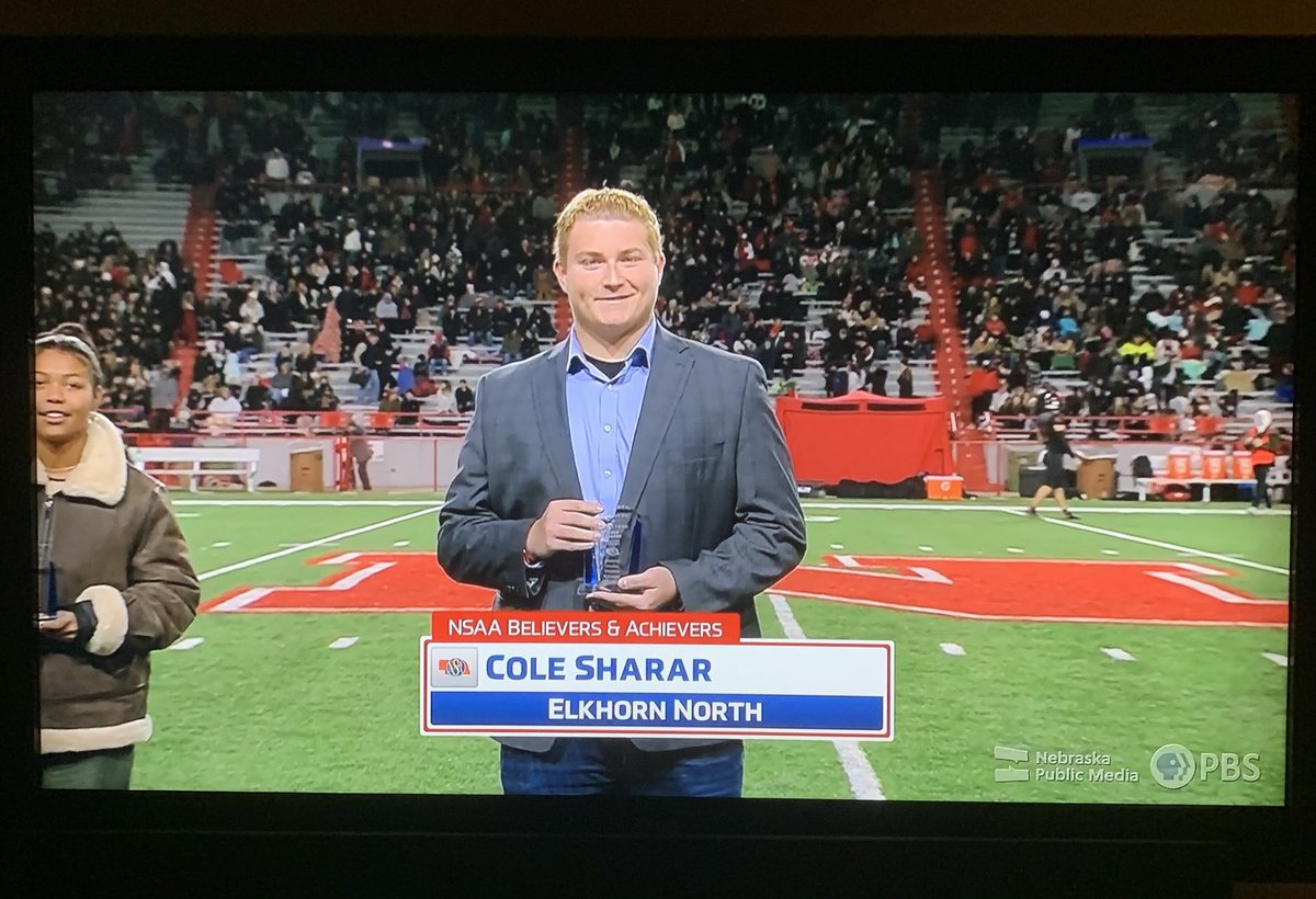 Congratulations <a href="/csharar70/">Cole Sharar</a> !!! 
What a tremendous honor, and there is no one more deserving than Cole!!! Super proud!!!